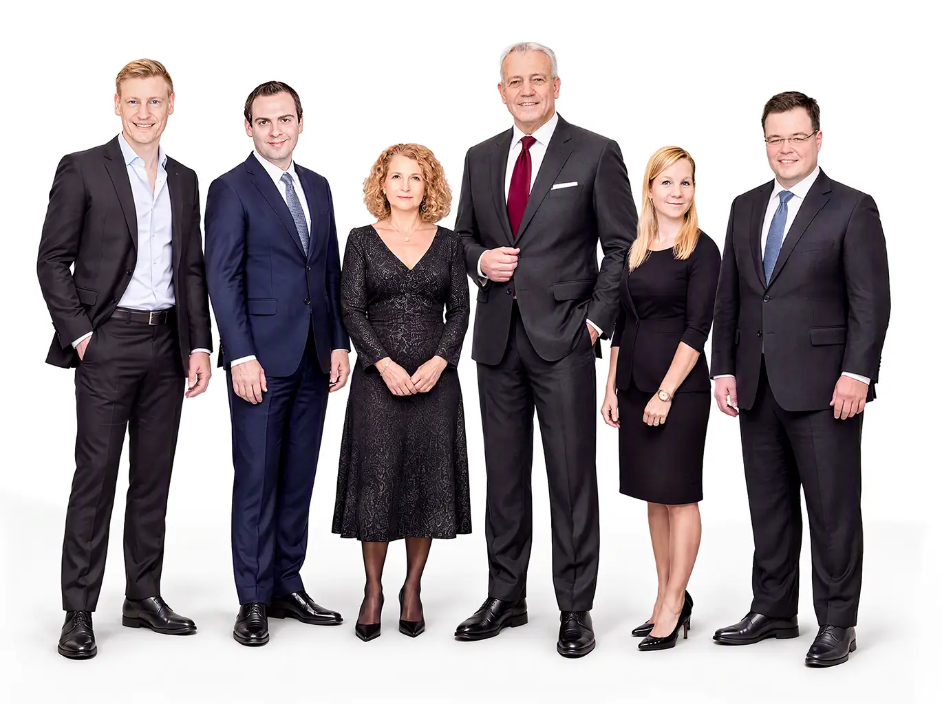 Gruppenfoto der Notare im Donauzentrum und Partner